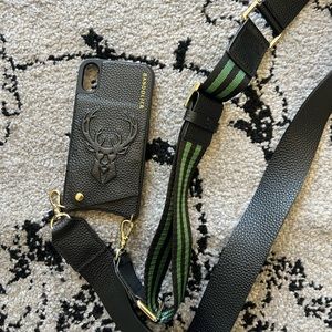 Bandolier x NBA “Bucks” iPhone XR phone case